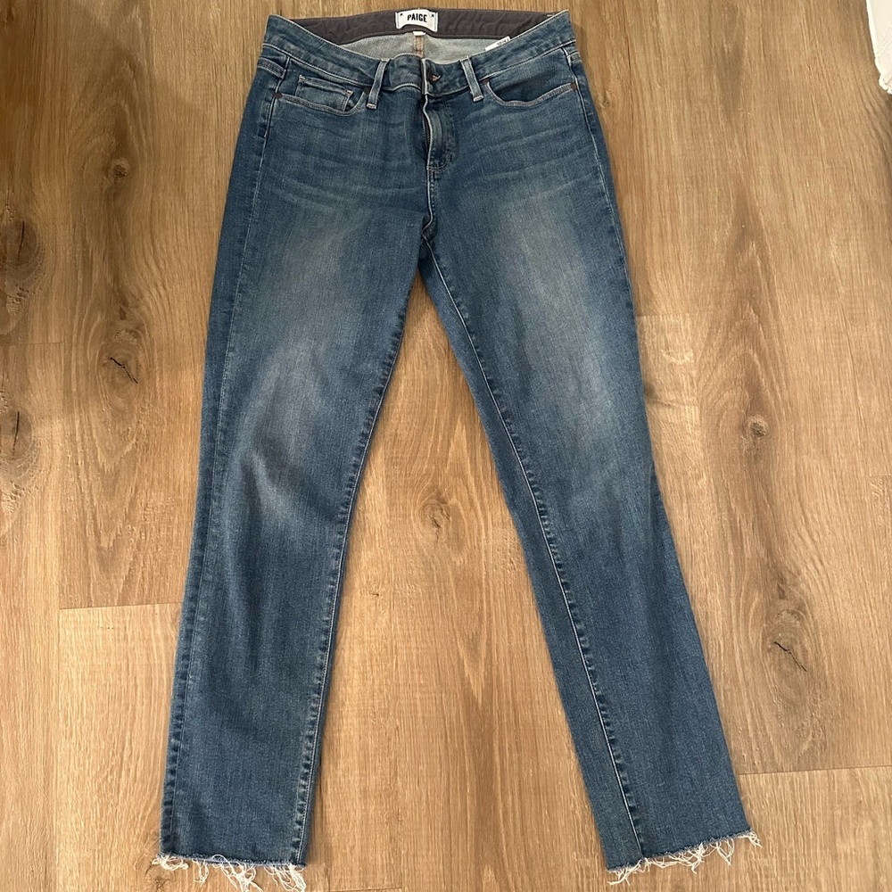 Paige Denim “Skyline Ankle Peg” Jeans
